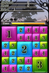 画像ギャラリー No.002のサムネイル画像 / ［iPhone］クセになる爽快感。頭脳派パズル「MATH MONTE」登場