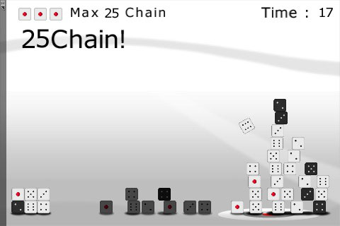 画像ギャラリー No.002のサムネイル画像 / ［iPhone］エボルブ，「Dice Pile」「Mach Ball」の2作品をリリース
