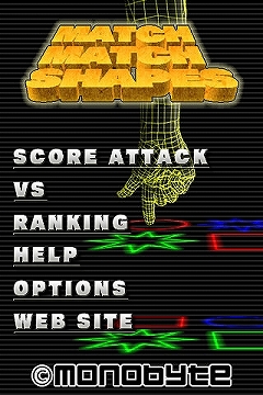 ���������꡼ No.001�Υ���ͥ������ / ��iPhone�ϥ�ΥХ��ȡ�����ѥ����Match Match Shapes�פ�ȯ��