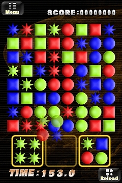 ���������꡼ No.003�Υ���ͥ������ / ��iPhone�ϥ�ΥХ��ȡ�����ѥ����Match Match Shapes�פ�ȯ��