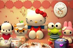 画像ギャラリー No.004のサムネイル画像 / アプリ「ハローキティのパラシュートパラダイス」,本日配信