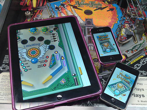 画像ギャラリー No.002のサムネイル画像 / リトルウイング,iPhone/iPad両対応のピンボールゲーム「Pinball Tristan」をApp Storeで近日配信