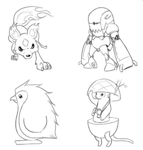 画像ギャラリー No.002のサムネイル画像 / iPhone「テガキモンスター」,手書きでモンスターを作り出すアプリが登場