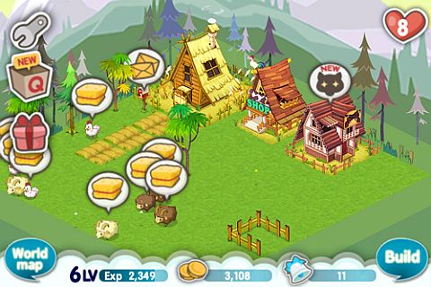 画像ギャラリー No.002のサムネイル画像 / iPhone向け「Tiny Farm by Com2uS」が配信。捕獲・交配でレア動物を収集