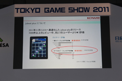 画像集#020のサムネイル/［TGS 2011］新作タイトル情報も続々飛び出した「iLOVE iPhone in Tokyo Game Show」が意外と見逃せない内容