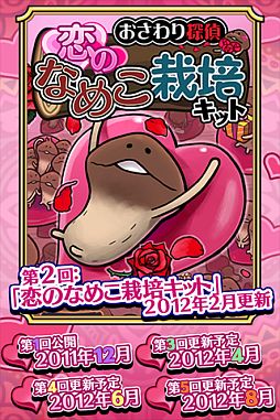 画像ギャラリー No.002のサムネイル画像 / iOS向け「おさわり探偵なめこ栽培キット Seasons」,2ndシーズンが配信開始