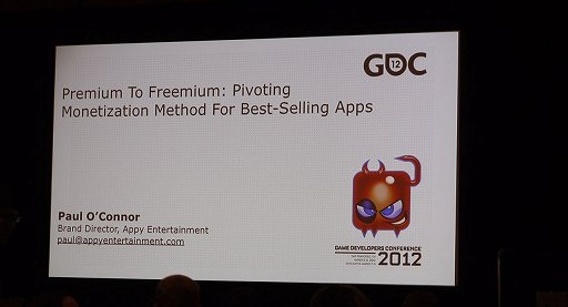 ���������꡼ No.001�Υ���ͥ������ / ��GDC 2012��̵�����Υ����ᡣiOSü���ѥ��ץ�Υҥåȥ᡼����Appy Entertainment�μ��ײ���ˡ�Ȥ�