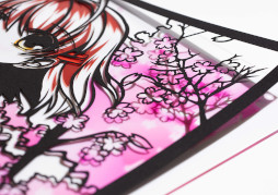 画像ギャラリー No.007のサムネイル画像 / 「CLANNAD」,古河 渚の切り絵“渚のキリトリエ”が登場。10月28日予約受付開始