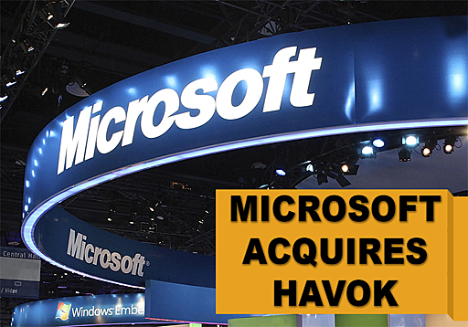 画像ギャラリー No.002のサムネイル画像 / Microsoftが物理エンジンメーカーのHavokをIntelから買収。ライセンス供与は今後も継続