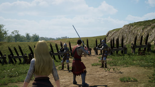 画像ギャラリー No.010のサムネイル画像 / 剣術経験者のこだわりが宿る「QUEEN'S GUARD」プレイレポート。護衛として王女を守り抜くアクションアドベンチャー［OIGS2026］