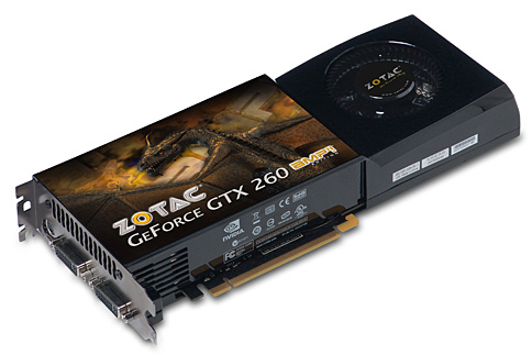������#002�Υ���ͥ���/216SP��ܤο���GeForce GTX 260����ܥ����ɤ�ZOTAC����ȯ��