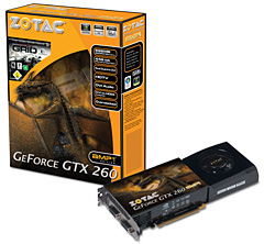 ������#004�Υ���ͥ���/216SP��ܤο���GeForce GTX 260����ܥ����ɤ�ZOTAC����ȯ��