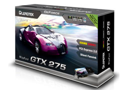 画像集#002のサムネイル/Leadtek,リファレンス準拠のGeForce GTX 275搭載カードを発表