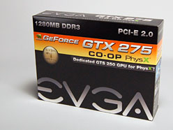 画像集#020のサムネイル/1枚にGTX 275と“PhysX専用”GTS 250を搭載。EVGA製デュアルGPUカード「CO-OP PhysX」を試す