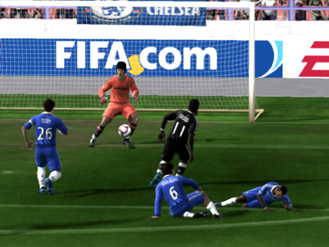 とにかくリアルなサッカーシミュレーション Fifa 09 のデモ版をup