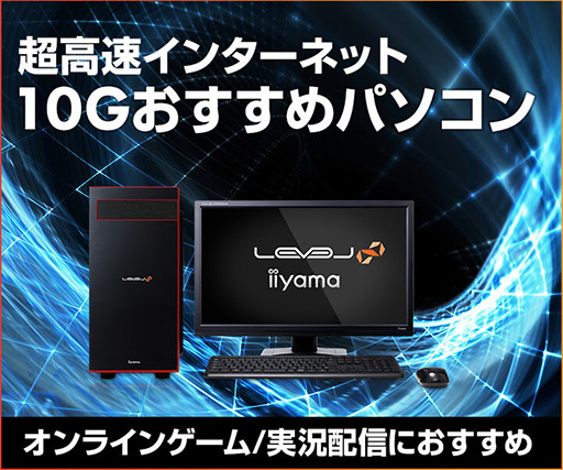 ���������꡼ No.001�Υ���ͥ������ / LEVEL�硤10GBASE-T�б�LAN��������ܤΥ����ޡ�����PC��ȯ��