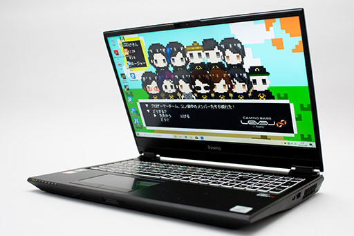 LEVEL∞のノートPC「LEVEL-15FR103-i7-TOXX-FB」は,eスポーツ系から
