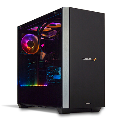 LEVEL∞,大型液冷クーラーを標準搭載した光るゲーマー向けPCを発売