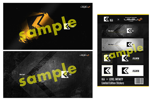 ���������꡼ No.002�Υ���ͥ������ / LEVEL�硤�ץ��������Kiii e-sports�ץ���ܥ�����PC��3���ʤ�ȯ��