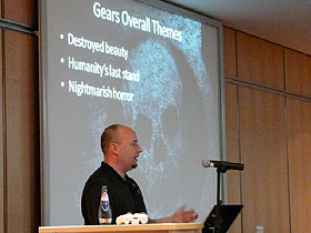 ������#003�Υ���ͥ���/��GC 2008��01��Epic Games��Ĺ����������Gears of War 2�פ�����տ� 