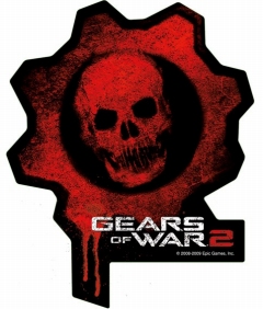 画像ギャラリー No.001のサムネイル画像 / 「Gears of War 2」,特製ステッカー店頭配布キャンペーンを実施