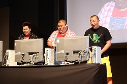 画像ギャラリー No.015のサムネイル画像 / 人気お笑い芸人6人が激突!「Gears of War 2」発売記念イベントの模様をレポート