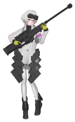 画像ギャラリー No.005のサムネイル画像 / neco氏が描く「重兵装型女子高生」をゲーム化した放置系RPG「JJK: 重兵装型女子高生 ワードレスレコード」,配信決定。事前登録開始