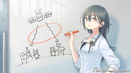 画像ギャラリー No.002のサムネイル画像 / SFミステリーADV「ステラーコード」，コンシューマ版発売。人工衛星を研究する大学生と天才科学者の義妹が，宇宙からもたらされた謎の物体に挑む