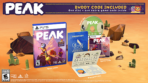 画像ギャラリー No.001のサムネイル画像 / “非常に好評”の協力型登山ゲーム「PEAK」，Switch2 / PS5 / XBOX Series X|S向けに10月22日に発売