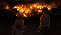虧月の夜