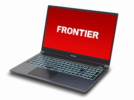 画像ギャラリー No.001のサムネイル画像 / FRONTIER,RTX 3070搭載の15.6型ゲームノートPC発売。約21万円から