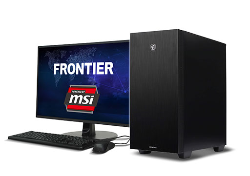 画像ギャラリー No.001のサムネイル画像 / FRONTIER,MSI製マザー&グラフィックスカード採用のゲームPCを発売