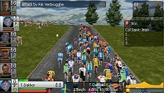 画像集#012のサムネイル/連載「PCゲームを持ち出そう！」。第57回はスポーツシミュレーション「Pro Cycling 2008 - Tour de France」のPSP版を紹介