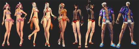 画像ギャラリー No.013のサムネイル画像 / 「ブレイドアンドソウル」でアップデート「地獄島」が7月22日に実装。夏に登場する新衣装や，今後のロードマップの情報も