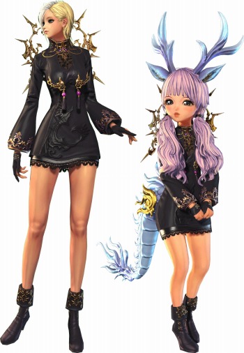 画像ギャラリー No.003のサムネイル画像 / 「ブレイドアンドソウル」の最新アップデート「黒狼」が本日実装。新衣装「光明」などを獲得できる「2019 雪上の狙撃手」がスタート