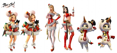 画像ギャラリー No.006のサムネイル画像 / 「ブレイドアンドソウル」のアップデート“鬼剣”が本日実装。クリスマス限定イベントやキャンペーンも実施