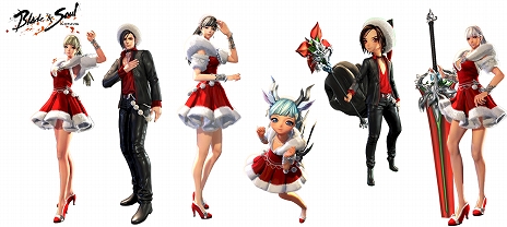 画像ギャラリー No.009のサムネイル画像 / 「ブレイドアンドソウル」のアップデート“鬼剣”が本日実装。クリスマス限定イベントやキャンペーンも実施