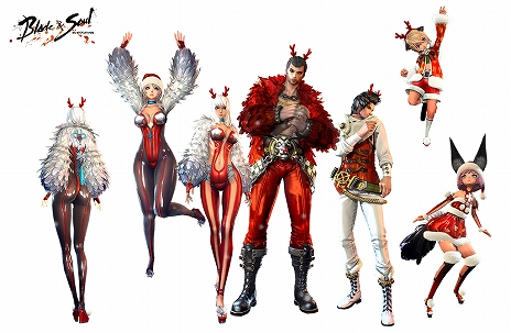 画像ギャラリー No.011のサムネイル画像 / 「ブレイドアンドソウル」のアップデート“鬼剣”が本日実装。クリスマス限定イベントやキャンペーンも実施