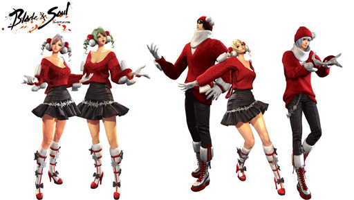 画像ギャラリー No.005のサムネイル画像 / 「ブレイドアンドソウル」,「鬼剣」実装記念イベントが開催中。無料パッケージと新作クリスマス衣装が登場