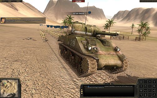 画像集#003のサムネイル/リアルなグラフィックスの第二次世界大戦RTS,「Theatre of War 2: Africa 1943」のデモ版をUp