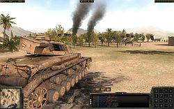 画像集#010のサムネイル/リアルなグラフィックスの第二次世界大戦RTS,「Theatre of War 2: Africa 1943」のデモ版をUp