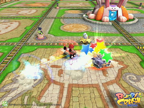 画像集#001のサムネイル/バンパーカーをぶつけて戦う「Bumpy Crash Online」を,JOYMAXが発表