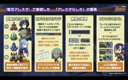 画像ギャラリー No.022のサムネイル画像 / 新タイトルが続々発表された「エムツーショットトリガーズ 10周年弩感謝祭」レポート。「アームドポリス バトライダー(仮)」「戦刃アレスタ」の試遊も