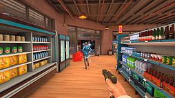 Supermarket Guard Simulator