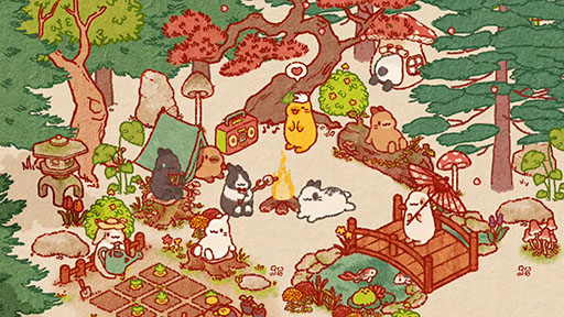 画像ギャラリー No.005のサムネイル画像 / Steam版「うさぎしま」，10月29日に発売。うさぎたちが遊びに来たくなるような島を作り上げていく癒し系ゲーム