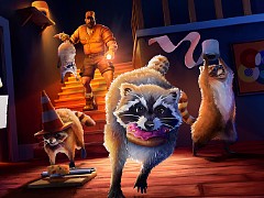 アライグマのギャングたちになって大暴れ！　最大4人協力アクション「Dumpster Gang」の発売日が12月3日に決定。デモ版が配信開始