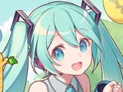 初音ミクたちと“たまご”をつないで消す。「初音ミク つなげるパズル たまごとり デラックス」，10月29日発売