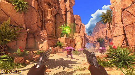 画像ギャラリー No.002のサムネイル画像 / ド派手FPSシリーズの正統続編「Serious Sam: The Third Encounter」の開発がアナウンス。伝統の“走り撃ち”でメンタルとの決着をつけろ！