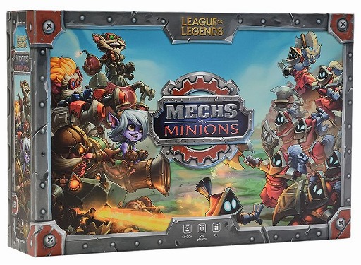 画像ギャラリー No.001のサムネイル画像 / 絶版だった「LoL」の協力型ボドゲ「Mechs vs. Minions」の日本語版が2027年発売決定。プログラミング要素を駆使し,メックの挙動を制御しよう