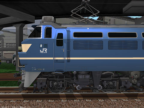 画像集#003のサムネイル/「鉄道模型シミュレーター オンライン」,電気機関車「EF66」登場
